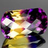 29.41 Ct. Striking Clean Hydrothermal Bi Color Ametrine