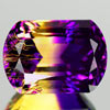 31.32 Ct. Captivating Hydrothermal Bi Color Ametrine