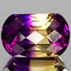 25.60 Ct. Graceful Clean Hydrothermal Bi Color Ametrine