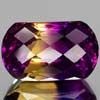 24.98 Ct. Bright Clean Hydrothermal Bi Color Ametrine