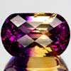 33.74 Ct. Intense Clean Hydrothermal Bi Color Ametrine