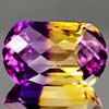 27.44 Ct. Amazing Clean Hydrothermal Bi Color Ametrine