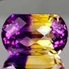 30.35 Ct. Amazing Clean Hydrothermal Bi Color Ametrine