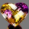 17.40 Ct. Charming Clean Hydrothermal Bi Color Ametrine