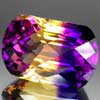 31.46 Ct. Shinning Clean Hydrothermal Bi Color Ametrine