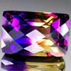 33.41 Ct. Magically Hydrothermal Bi Color Ametrine Gem