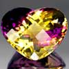 32.94 Ct. Hydrothermal Natural Bi Color Ametrine Gem