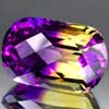29.12 Ct. Sensational Hydrothermal Bi Color Ametrine