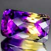 29.82 Ct. Captivating Hydrothermal Bi Color Ametrine