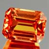 1.25 Ct. Clean Lab Created Padparadscha Sapphire Gem
