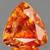 1.37 Ct. Clean Lab Created Padparadscha Sapphire Gem