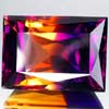 Unheated 47.49 Ct. Clean Baguette Bi Color Ametrine