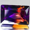 36.61 Ct. Lively Clean Hydrothermal Bi Color Ametrine