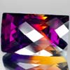 45.47 Ct. Lively Clean Hydrothermal Bi Color Ametrine