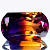 35.97 Ct. Intense Clean Hydrothermal Bi Color Ametrine
