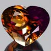 50.97 Ct. Bewitching Clean Hydrothermal Bi Color Ametrine Heart Shape