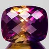 47.35 Ct. Cushion Checkerboard Bi Color Ametrine Brazil