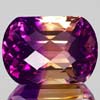 34.98 Ct. Glowing Clean Hydrothermal Bi Color Ametrine
