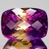 39.30 Ct. Clean Hydrothermal Bi Color Ametrine Unheated
