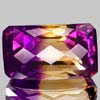 31.23 Ct. Clean Hydrothermal Bi Color Ametrine Unheated