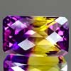 33.90 Ct. Clean Hydrothermal Bi Color Ametrine Unheated