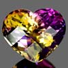 23.33 Ct. Clean Hydrothermal Bi Color Ametrine Unheated