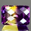 31.37 Ct. Clean Hydrothermal Bi Color Ametrine Unheated