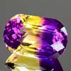 30.06 Ct. Clean Hydrothermal Bi Color Ametrine Fancy Checkerboard Unheated