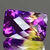 30.06 Ct. Clean Hydrothermal Bi Color Ametrine Unheated