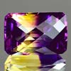 33.29 Ct. Clean Hydrothermal Bi Color Ametrine Unheated