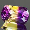 30.69 Ct. Scrumptious Hydrothermal Bi Color Ametrine
