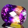 35.82 Ct. Marvellous Hydrothermal Bi Color Ametrine Fancy Checkerboard