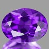 1.22 Ct. Oval Natural Violet Amethyst Unheated Brazil