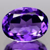 Unheated 1.09 Ct. Oval Natural Violet Amethyst Brazil
