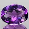 Unheated 1.11 Ct. Oval Natural Violet Amethyst Brazil