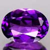 Unheated 1.05 Ct. Oval Natural Violet Amethyst Brazil