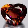 49.92 Ct. Clean Heart Shape Bi Color Ametrine Unheated