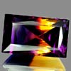 Unheated 37.12 Ct. Clean Hydrothermal Bi Color Ametrine