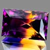 38.25 Ct. Clean Baguette Bi Color Ametrine Unheated