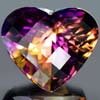 26.96 Ct. Clean Hydrothermal Bi Color Ametrine Unheated