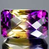 32.56 Ct. Clean Octagon Checkerboard Bi Color Ametrine
