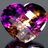 39.05 Ct. Clean Hydrothermal Bi Color Ametrine Unheated