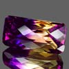 26.12 Ct Checkerboard Hydrothermal Bi Color Ametrine IF
