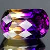 26.99 Ct. Clean Hydrothermal Bi Color Ametrine Unheated