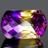 33.12 Ct Checkerboard Hydrothermal Bi Color Ametrine IF