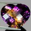 35.75 Ct. Hydrothermal Bi Color Ametrine Unheated Gem