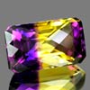 27.21 Ct. Fancy Checkerboard Bi Color Ametrine Unheated