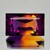 33.74 Ct. Clean Baguette Hydrothermal Bi Color Ametrine