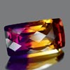 27.22 Ct. Clean Baguette Hydrothermal Bi Color Ametrine