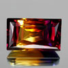 31.66 Ct. Clean Baguette Hydrothermal Bi Color Ametrine